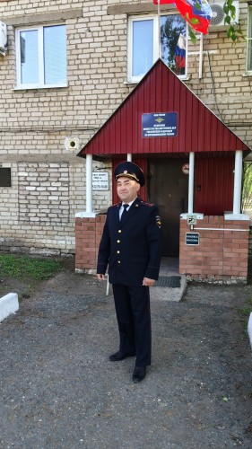В адрес участкового Курманаевского района поступила благодарность