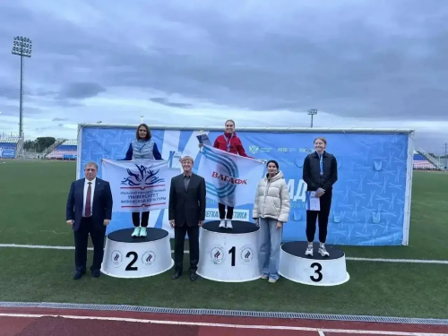 Легкоатлетка из Оренбурга выиграла серебро Всероссийской универсиады