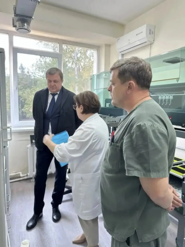 Оренбургский центр усилил лабораторную базу Оренбургский центр усилил лабораторную базу